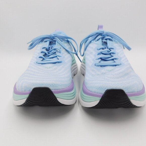 Hoka Gaviota 5 Sneaker in Airy Blue/Sunlit Ocean | Everyday Running | EUC | 8 - Picture 4 of 11